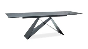 Esstisch Konferenztisch Küchentisch 160-240x90x76cm schwarz ausziehbar 86432891 - Bild 1 von 2