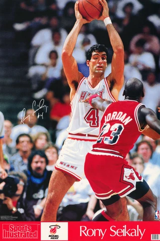 POSTER : NBA BASKETBALL: RONY SEIKALY - MIAMI HEAT - FREE SHIPPING ! #7429 RW3 O Cover