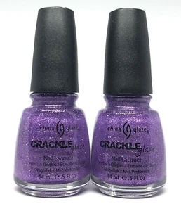 China Glaze Crackle Nail Polish 1102 - Luminous Lavender - Picture 1 of 3