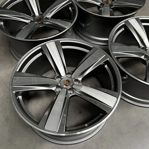 21" LLANTAS DEPORTIVAS ORIGINALES PORSCHE MACAN III DISEÑO EXCLUSIVO 9,5J +10J S GTS NUEVAS - Imagen 1 de 8