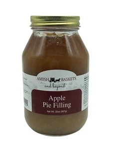 Relleno de pastel de manzana Amish no transgénico vegano todo natural - 32 oz - Imagen 1 de 4