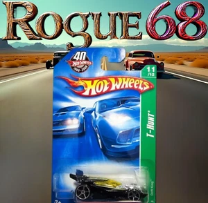 Hot Wheels Drift King, schwarz, 2008 Treasure Hunt, neuwertig auf 40th Anniversary Card - Bild 1 von 4