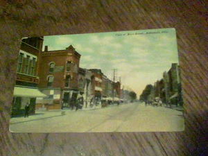 view of Main Street Ashtabula, Ohio 1910?  postcard f20 - Picture 1 of 2