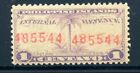 Philippines Pi W-584 Var Internal Revenue Stamp Control Double & Wrong # Error