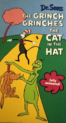 RARE Dr. Seuss-The Grinch Grinches the Cat in the Hat(VHS 2000)TESTED-SHIP N 24H - Image 1 of 4