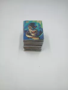 1994 MARVEL MASTERPIECES GOLD FOIL SIGNATURE SERIES SET COMPLETO 1-140 CARTE - Foto 1 di 11