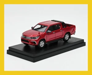MAY 2025 Ebbro 1/64 TOYOTA Hilux MK6 Pick Up Truck Red - Picture 1 of 8