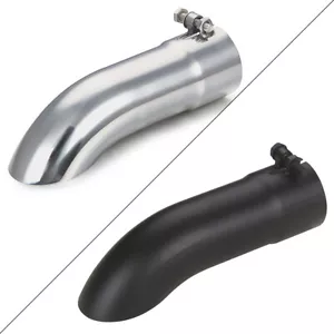 Punta de escape de acero inoxidable 2,5" tubo de escape de corte en ángulo de entrada/salida de 2,5" - Imagen 1 de 20