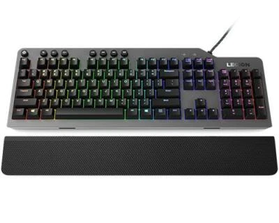Lenovo Legion K500 RGB Mechanical Gaming Keyboard, USB, Detachable Palm Rest, - Image 1 of 4