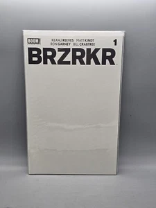 BRZRKR #1E White Blank Sketch Variant 1:100 2021 Blank BOOM! Keanu Reeves - Bild 1 von 1