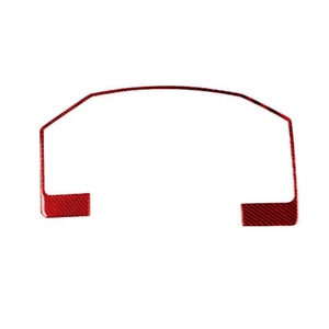 Red Carbon Fiber Speedometer Frame SLT Cover Trim  For Dodge Ram 1500 2013-2015 - Picture 1 of 10