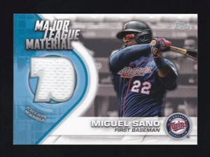 Topps Serie 1 2021 #MLM-MS MIGUEL SANO Major League Material Reliquia - Imagen 1 de 2