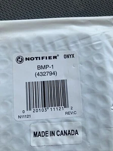NOTIFIER BMP-1 MODULE DRESS PLATE NSMP - Picture 1 of 1