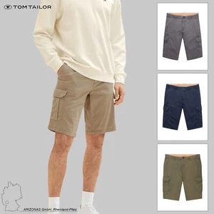 Pantalones cortos de carga estampados para hombre TOM TAILOR Pantalones chinos c - Imagen 1 de 16