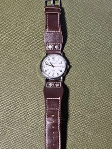 Strada Men's Leather Band Wristwatch - Picture 1 of 3