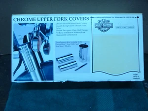 N.O.S. HARLEY DAVIDSON ROAD KING CHROME COW BELL COVER SET 68062-94 - Picture 1 of 7