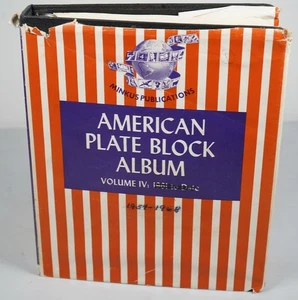 US 1950s-1960s COLLECTION OF NEARLY 200 MINT PLATE BLOCKS STORED IN MINKUS ALBUM - Picture 1 of 24