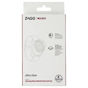Zagg Invisibleshield Ultra Transparent pour Samsung Galaxy Watch4 Classic (41mm) - Photo 1 sur 1
