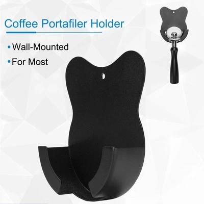Soporte Portafiltro Café Mango Espresso Filtro Organizador Estante Montado en la Pared Foto 1 de 4