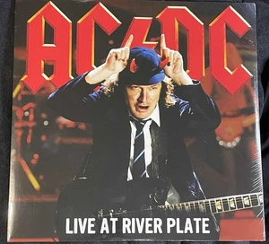 ACDC: Live River Plate Stadium 3LP Red Coloured Vinyl New & Sealed - Picture 1 of 3