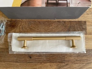 Amerdeco Gebürstetes Gold Küchenschrankgriffe, Box mit 10 - Bild 1 von 5