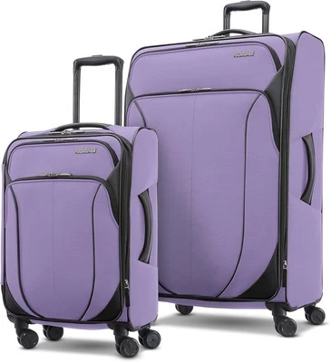 American Tourister 4 KIX 2.0 Softside 2PC SET (20/28), Digital Lavender  - Image 1 of 4