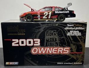 Team Caliber Owners Series #21 Ricky Rudd Motorcraft 1:24 NASCAR Diecast 2003 - Picture 1 of 7