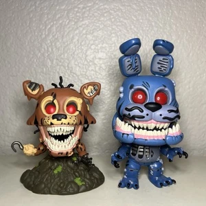 Funko Pop! Lote Five Nights At Freddy's The Twisted Ones Bonnie #17 Foxy #18 original - Imagen 1 de 6
