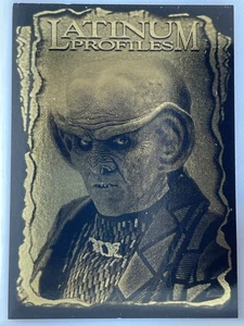 STAR TREK DS9 PROFILES LATINUM PROFILES CARD 8 - Picture 1 of 2