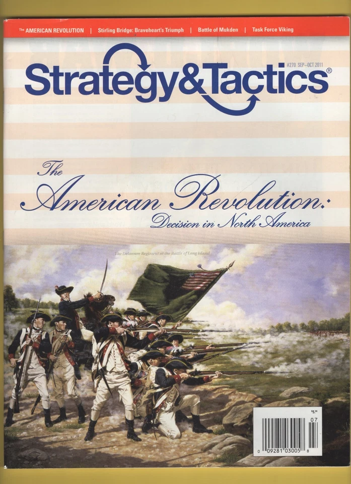 Sep. 2011 Strategy & Tactics Magazine #270 The American Revolution Unpunched - Image 1 of 1