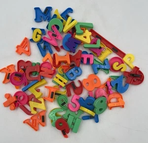 Vintage- Children's Magnetic Numbers and Letters - Picture 1 of 2