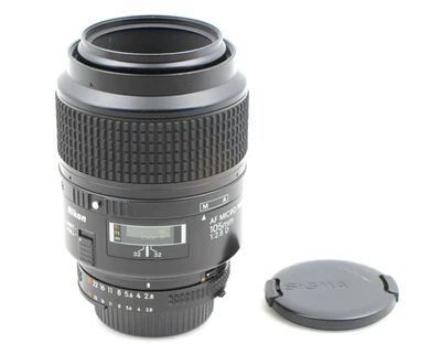 Nikon AF Nikkor 105mm f2.8 D Macro Lens  MF Only Excellent Optics Japan - Image 1 of 4