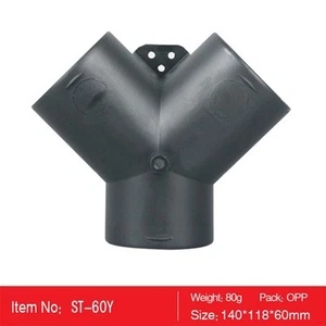 For Air Diesel Heater Part Air Vent Ducting 60mm Vent Duct 60mm Plastic - Picture 1 of 12