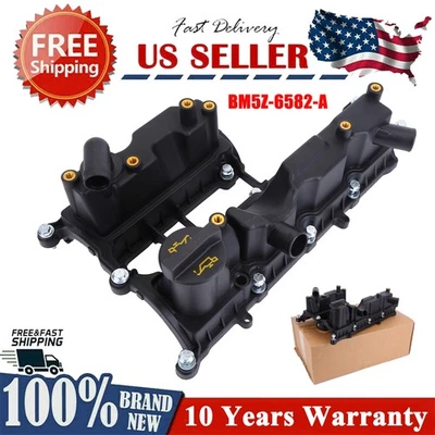 FOR 2013-2019 FORD ESCAPE FIESTA FUSION TRANSIT 1.6L ENGINE VALVE COVER GASKET - Image 1 of 4