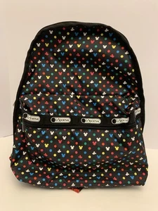 Disney LeSportSac Disney Mickey Mouse “Tokyo” Large Backpack LeSport Colorful - Picture 1 of 11
