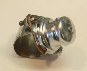 1960's Triumph Norton Lucas chrome kill / horn button original England 7/8" bars - Bild 1 von 1