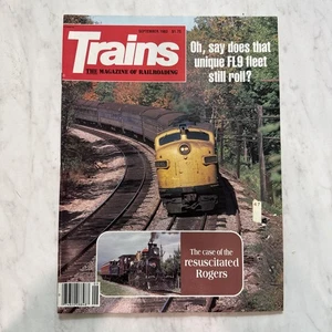 Trains The Magazine Of Railroading.Sept 1983 - Picture 1 of 22