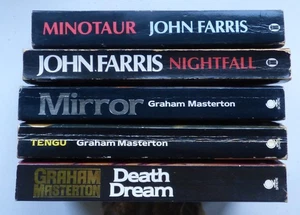 Graham Masterton & John Farris Buchpaket - Tengu, Nightfall, Death Dream Horror - Bild 1 von 12