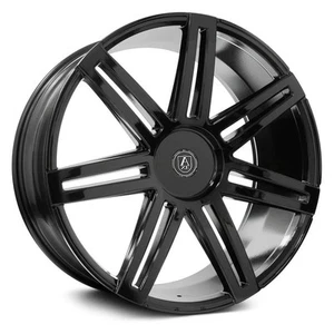 AXE EX26 Wheel 26x10 (28, 5x127, 74.1 to 106) Black Single Rim - Picture 1 of 3