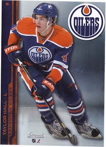 TAYLOR HALL EDMONTON OILERS FATHEAD TRADEABLES 2013 REMOVABLE STICKER NEW NHL 15