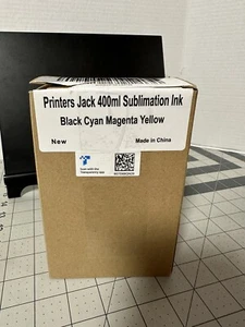 Printers Jack 400ML Sublimation Ink Refill for Epson Inkjet Printers Heat Press - Picture 1 of 8