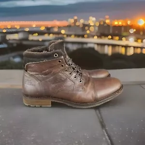 Bullboxer B042-2 Typ 3905 Braun Leder Schnür Chukka Stiefeletten Herren Gr. 12 - Bild 1 von 11
