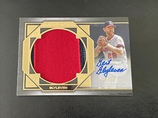 2022 Topps Five Star Bert Blyleven Jumbo Game Used Patch Auto Autograph /25 HOF