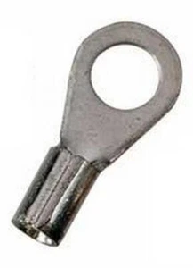 Ring Terminal 16-14AWG 1/4 Stud Noninsul - Picture 1 of 1