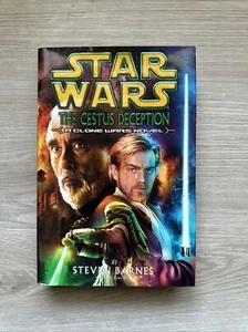 STAR WARS Clone Wars: The Cestus Deception - Steven Barnes (1st Edition 1st HC) - Imagen 1 de 7