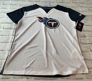 Nike Team Damen Tennessee Titans T-Shirt Gr. Small Weiß Viertelarm Neu - Bild 1 von 5
