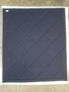 Tela negra panel de asiento para camión de automóvil decoración 22"" x 25"" pulgadas tapicería - Imagen 1 de 4