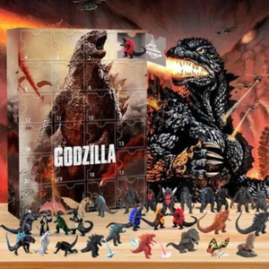 2025 Christmas Godzilla Advent Calendar Figures Toys Xmas 24 Days Countdown Toys - Picture 1 of 3
