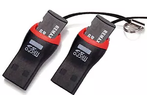 USB 2.0 Micro SD SDHC TF Memory Card Reader Mini Adapter- x 2 - Picture 1 of 1