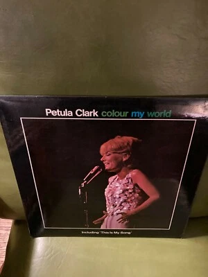 Petula Clark Colour my World vinyl LP rare 1967 PYE records EX downtown singer - Image 1 of 4